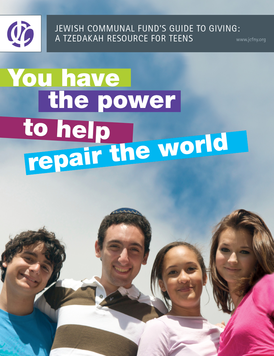 JCF Teen Tzedakah Guide