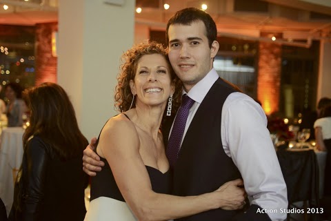 Eve Goldberg and her son, Isaac