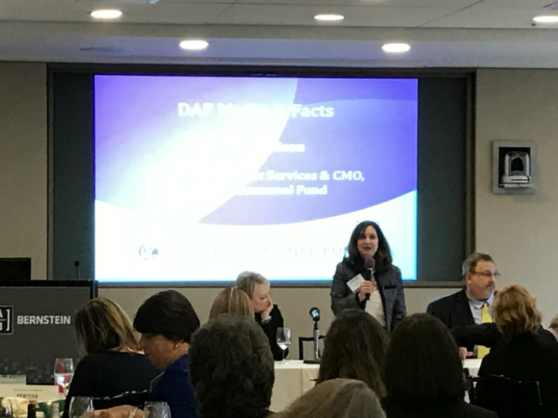 JCF's Ellen Israelson speaks at PPGGNY panel